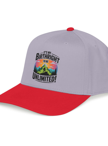 "It's my Birthright to be Unlimited" Mid Profile Baseball Cap
