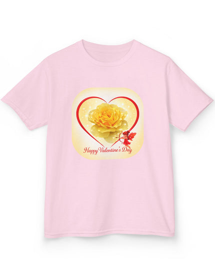 "Happy Valentine's Day" Kids Heavy Cotton Tee