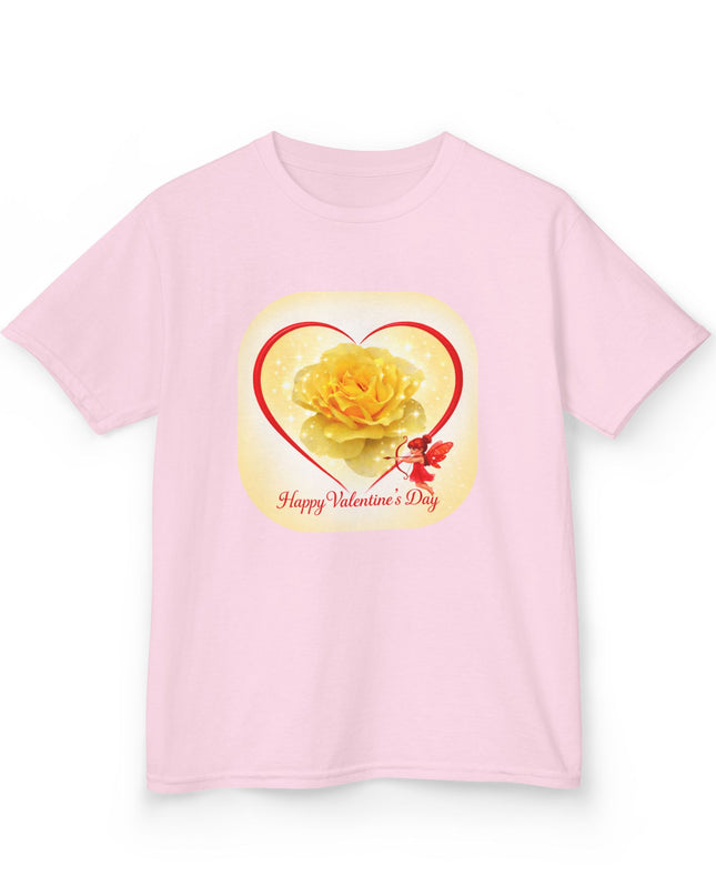 "Happy Valentine's Day" Kids Heavy Cotton Tee