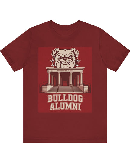 "Bulldog Alumni" Unisex Jersey Short Sleeve Tee