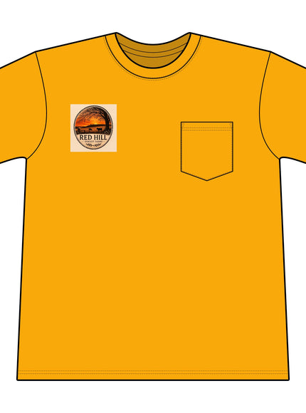 "Red Hill Sunset Farms" Core Blend Pocket Tee