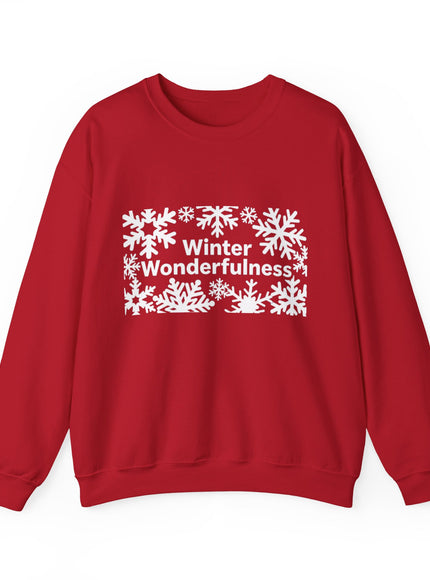 "Winter Wonderfulness" Unisex Adult Sweatshirt