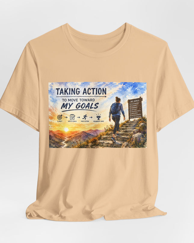 "Taking Action" Unisex Jersey Short Sleeve Tee