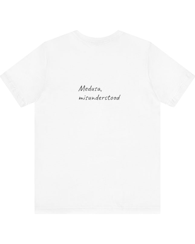 "Medusa, misunderstood" Unisex Jersey Short Sleeve Tee