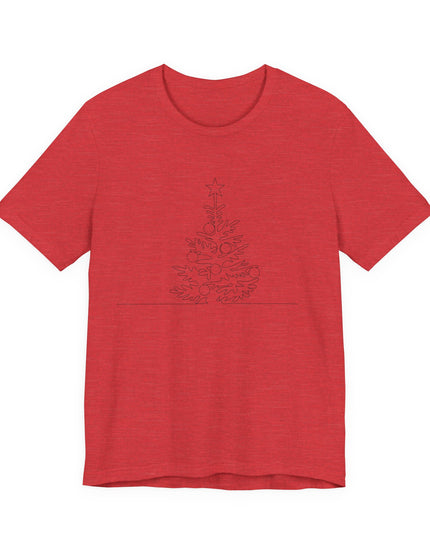 "Christmas Tree" Unisex Jersey Short Sleeve Tee