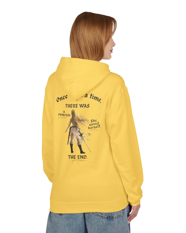 "Once Upon a Time V2" Front and Back Unisex Midweight Softstyle Fleece Hoodie
