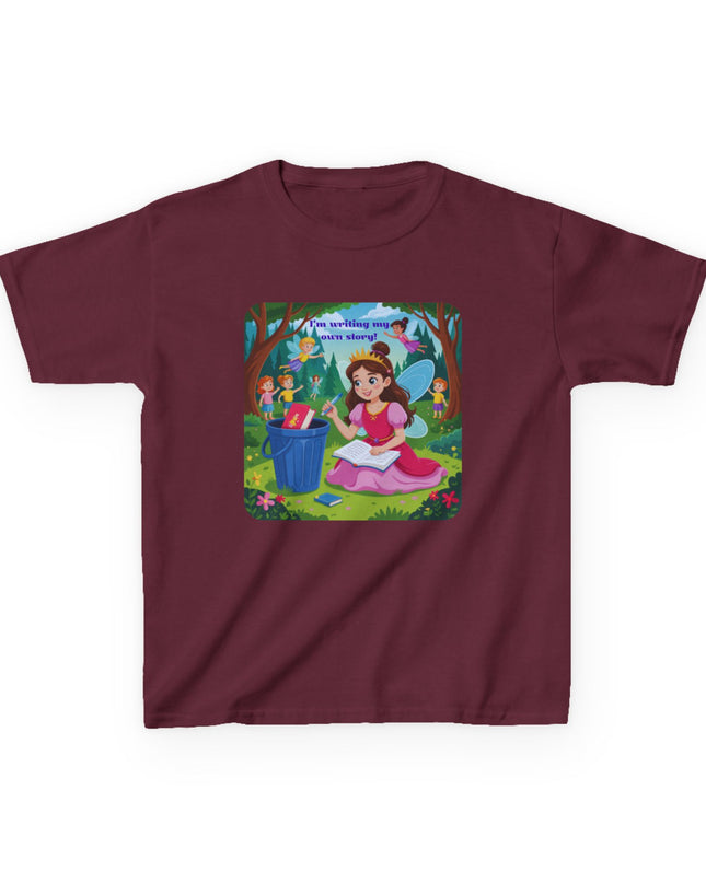 "I'm Writing my Own Story!" Kids Heavy Cotton Tee