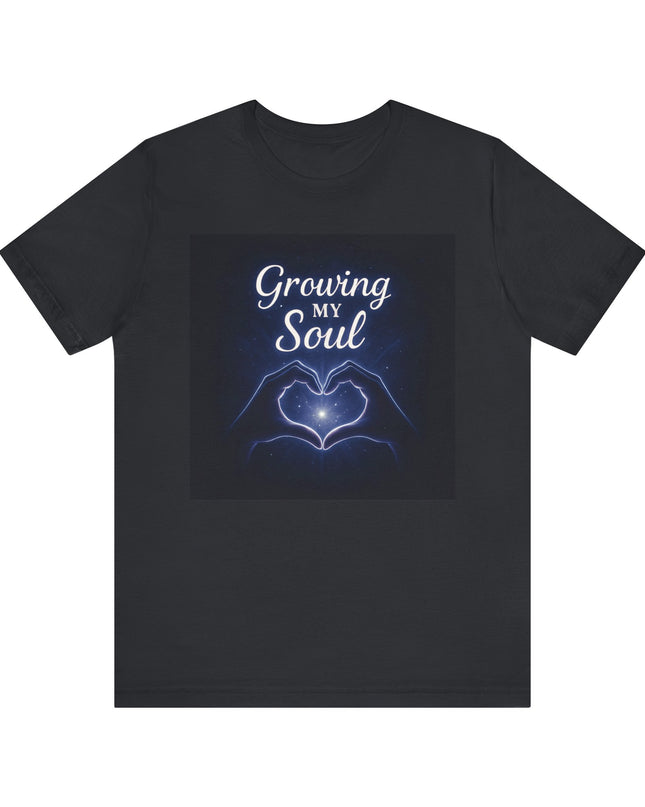 "Growing my soul, blue celestial" Unisex Jersey Short Sleeve Tee