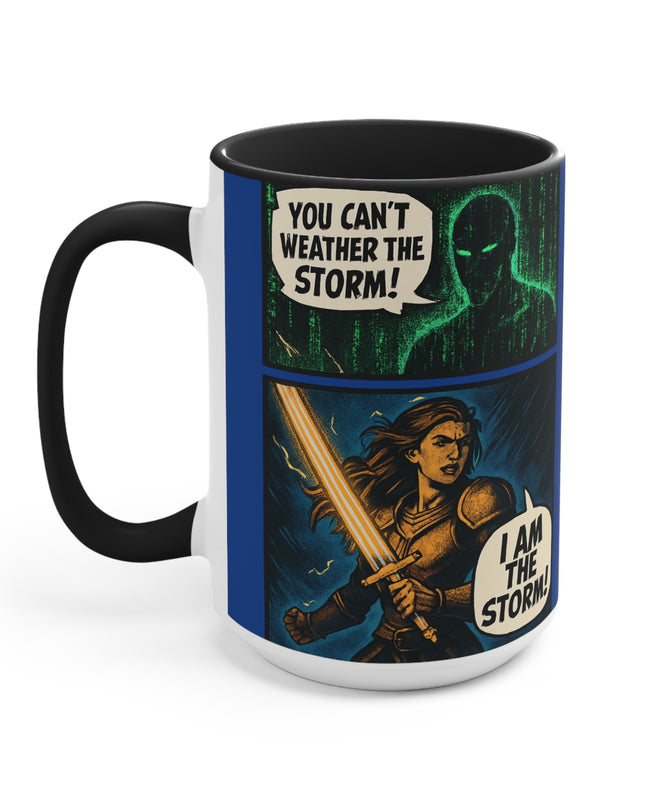 "I Am the Storm" Accent Mug