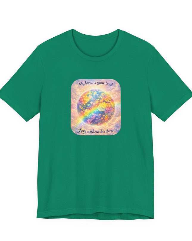 "My Land is Your Land" Unisex Jersey Short Sleeve Tee
