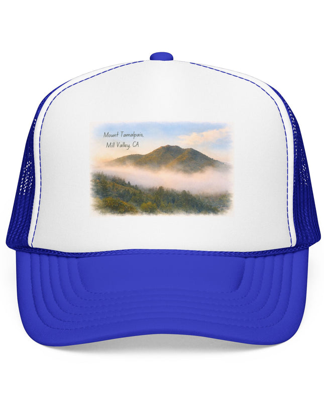 "Mount Tamalpais, Mill Valley, California" Foam Trucker Hat