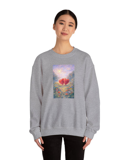 "Valentine's Day - Monet Style" Unisex Adult Sweatshirt