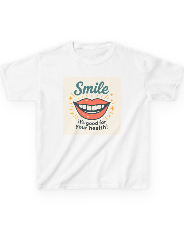 "Smile" Kids Heavy Cotton Tee