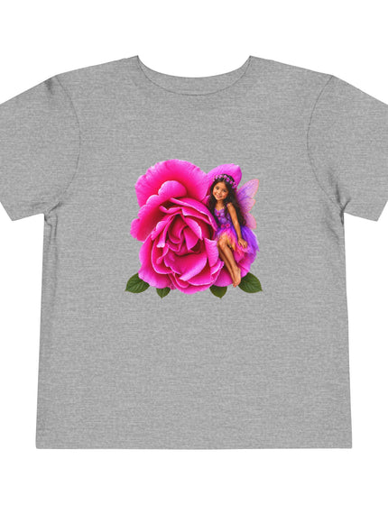 "Rose Fairy" Toddler Short Sleeve Tee