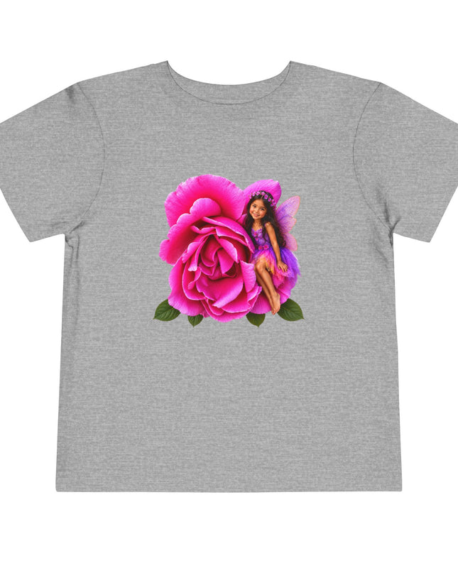 "Rose Fairy" Toddler Short Sleeve Tee