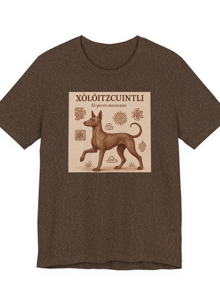 "Xoloitzcuintli - el perro mexicano" Unisex Jersey Short Sleeve Tee