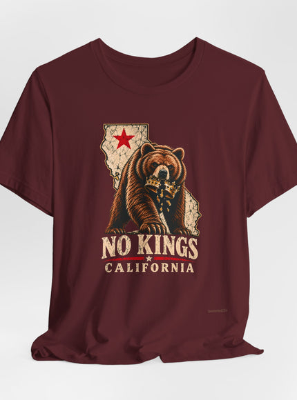 "No Kings Day" Unisex Jersey Short Sleeve Tee