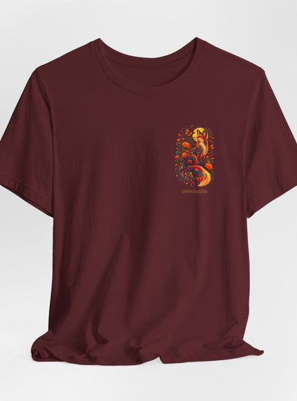 "Fox Alebrije (2-sided) Unisex Jersey Short Sleeve Tee