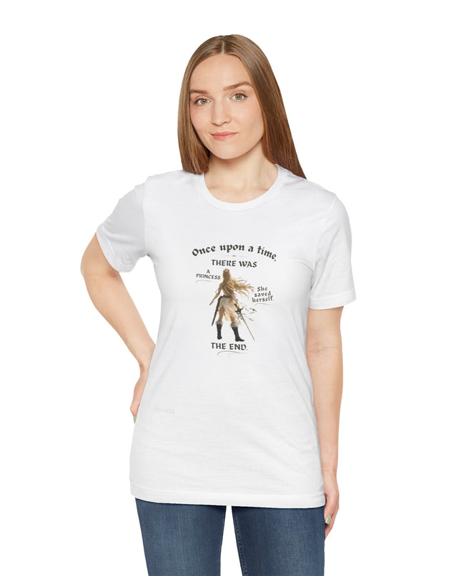 "She Saved Herself" Unisex Jersey Short Sleeve Tee