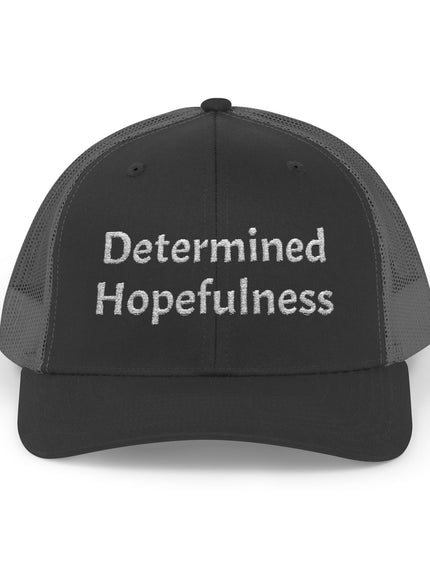 "Determined Helpfulness" Snapback Trucker Cap