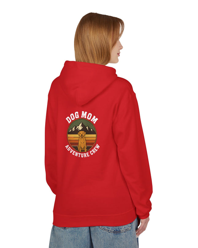 "Dog Mom" Unisex Midweight Softstyle Fleece Hoodie