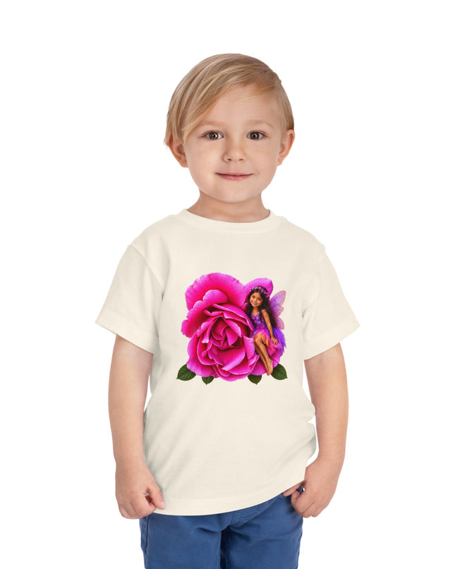 "Rose Fairy" Toddler Short Sleeve Tee