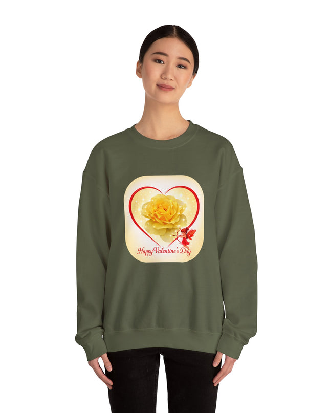 "Happy Valentine's Day" Unisex Adult Sweatshirt