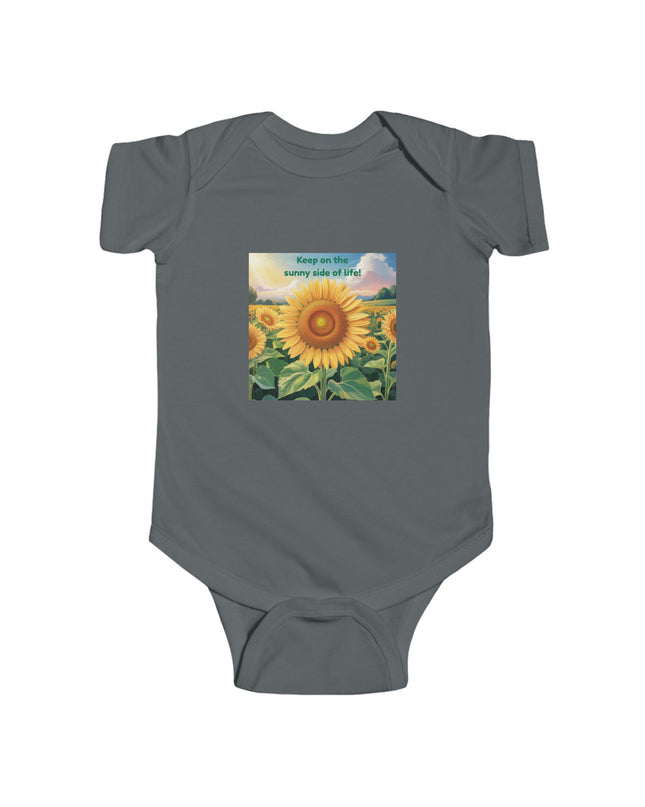 "Keep on the Sunny Side of Life" Infant Fine Jersey Bodysuit