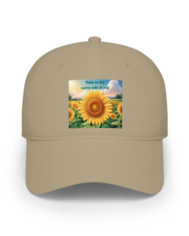 "Keep on the Sunny Side of Life" Low Profile Baseball Cap