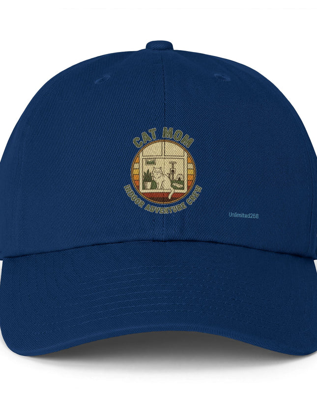 "Cat Mom Adventure Crew" Clean Up Cap