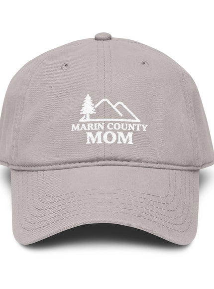 "Marin County Mom" Garment Washed Baseball Cap