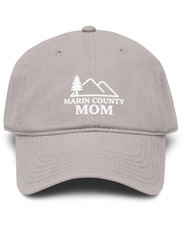"Marin County Mom" Garment Washed Baseball Cap