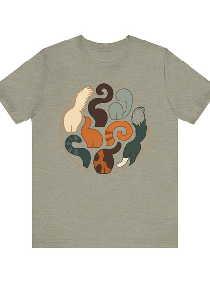 "Cat Tails (image)" Unisex Jersey Short Sleeve Tee