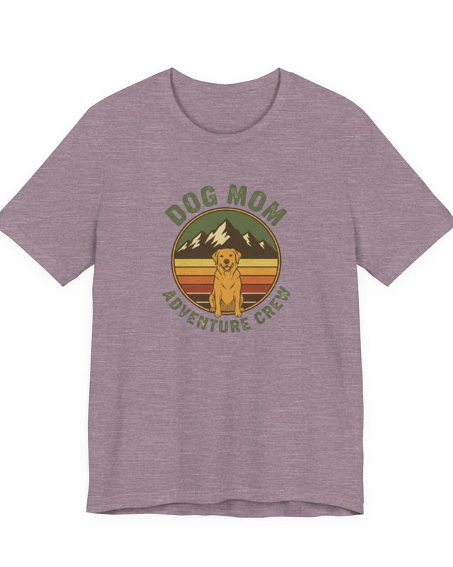 "Dog Mom Adventure Crew" Unisex Jersey Short Sleeve Tee