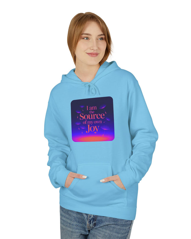 "I Am the Source of my Own Joy" Unisex Midweight Softstyle Fleece Hoodie