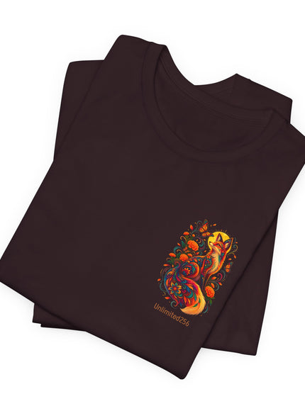 "Fox Alebrije (2-sided) Unisex Jersey Short Sleeve Tee
