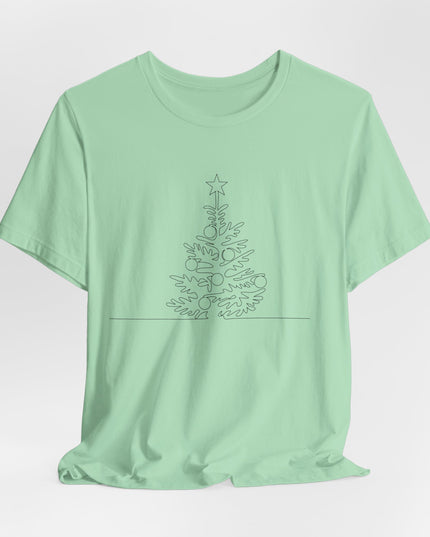 "Christmas Tree" Unisex Jersey Short Sleeve Tee