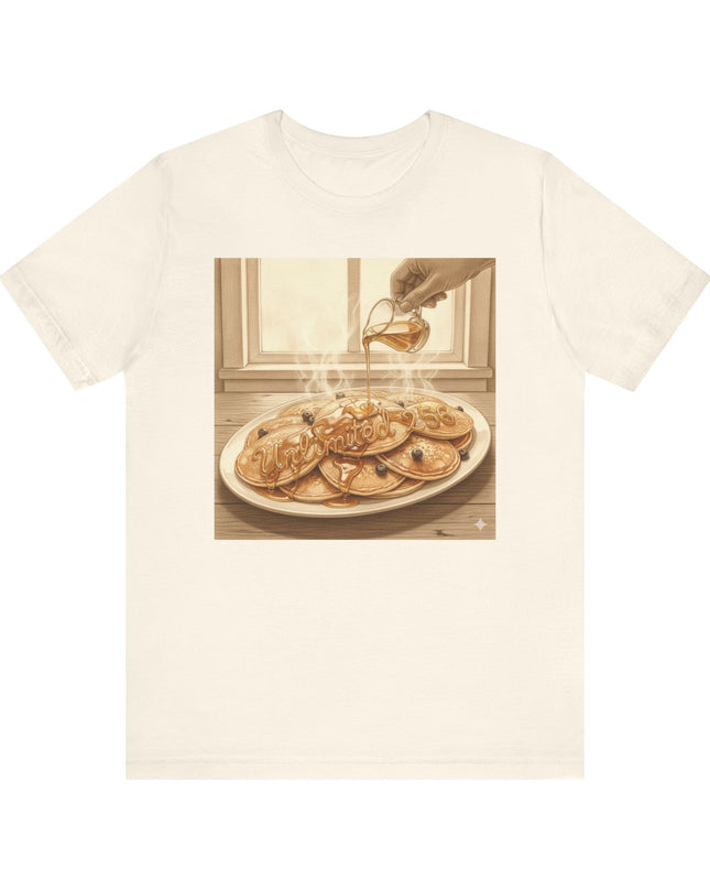 "Pancakes with Syrup" Unlimited 256 Unisex Jersey Short Sleeve Tee