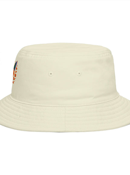 "Hummingbird and Poppies" Bucket Hat