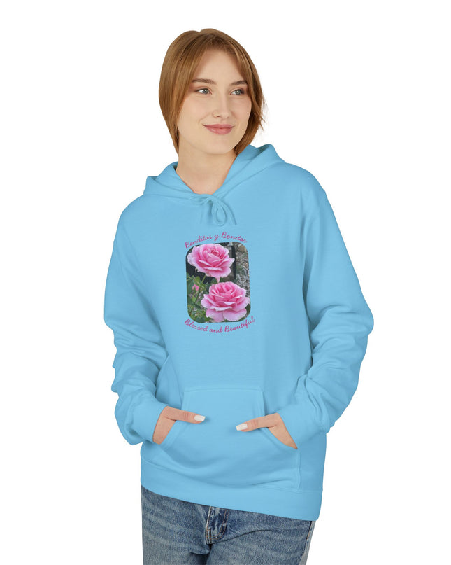 "Blessed and Beautiful" Unisex Adult Midweight Softstyle Fleece Hoodie