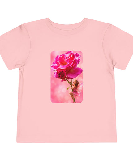 "Fairy Rose" Toddler Short Sleeve Tee