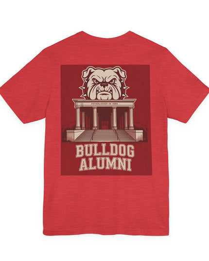"Bulldog Alumni" Unisex Jersey Short Sleeve Tee