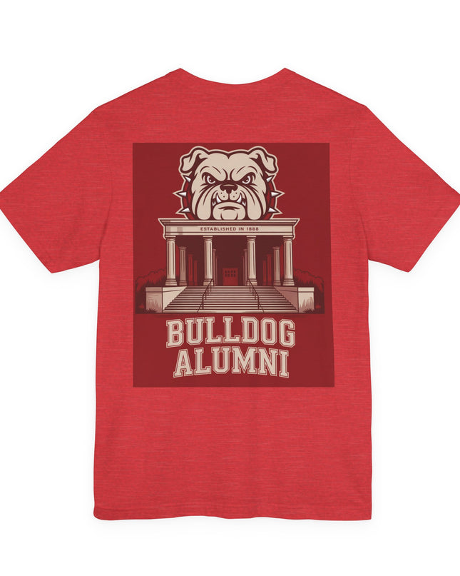"Bulldog Alumni" Unisex Jersey Short Sleeve Tee