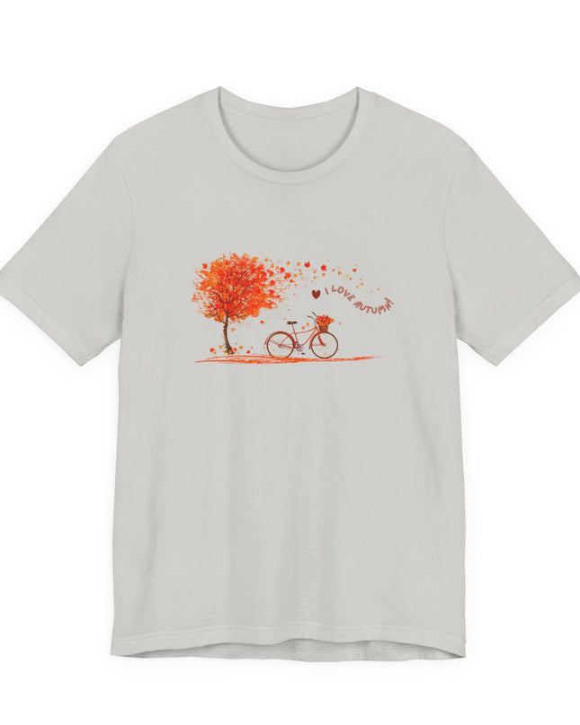 "I Love Autumn" Unisex Jersey Short Sleeve Tee