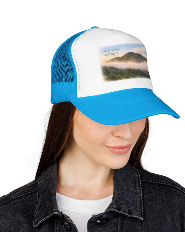"Mount Tamalpais, Mill Valley, California" Foam Trucker Hat