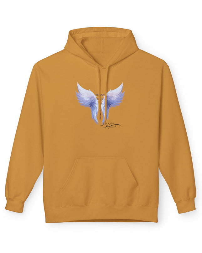 "Trust your Wings, Not the Branch" Unisex Midweight Softstyle Fleece Hoodie