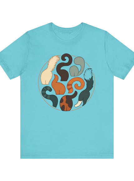 "Cat Tails (image)" Unisex Jersey Short Sleeve Tee