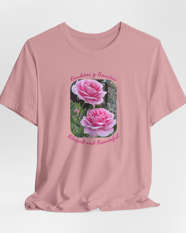 "Blessed and Beautiful" Unisex Jersey Short Sleeve Tee