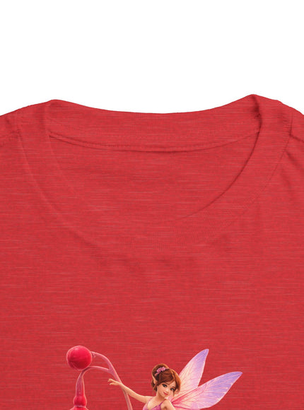 "Fuchsia Fairy" Toddler Short Sleeve Tee