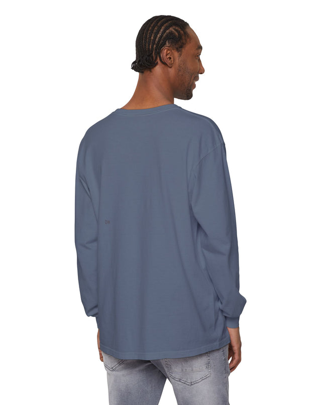 "California Poppies" Unisex Garment-dyed Long Sleeve T-Shirt